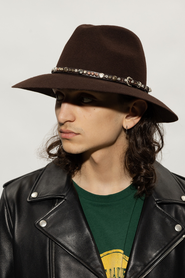 soulland adler fedora hat cap ベージュ Itemized: Soulland Adler Fedora | The FADER